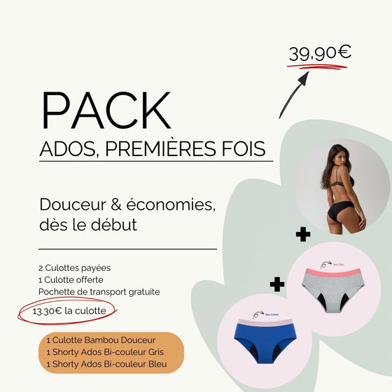 Pack 1 - Ados, premières fois