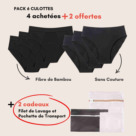 Pack 5 - Tranquillité Absolue (Flux Abondant x6 + Cadeau)